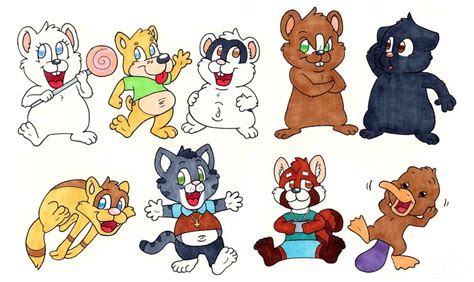 Copic Chibi Characters Part 1 By Guineapigdan On Deviantart