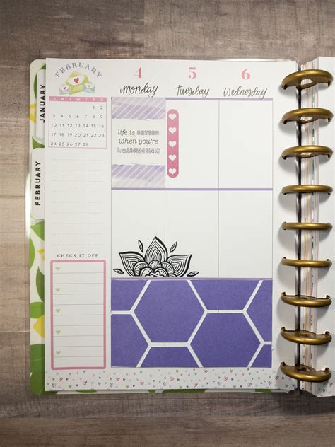 Classic Happy Planner Weekly Layout Ideas Happy Planner Layout Happy