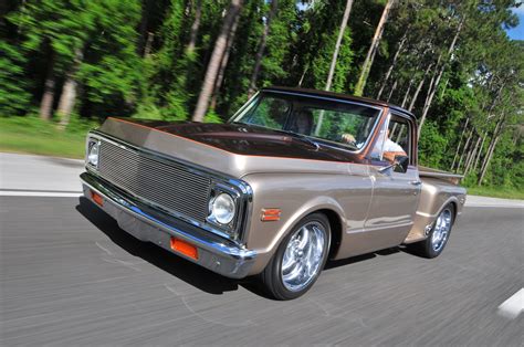 1972 Chevrolet C10 Stepside Pickup Hot Rod Rods Custom Classic