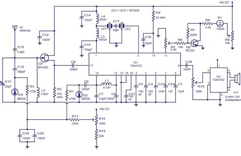 Simple Radio Circuit Explained Wiring Diagram