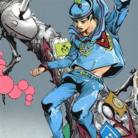 Josuke And Soft Wet Drawn By Araki In For The Cover Of Jojolion