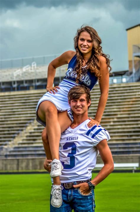 Cutest Couple Award Football Cheerleader Couple Cute Couples Football Cheer Couples