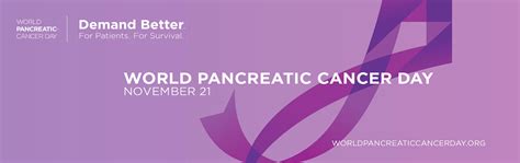 It's unacceptable that more than half of people diagnosed with pancreatic cancer die within 3 months. World Pancreatic Cancer Day Campaign Launches to Raise ...