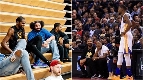 Kevin Durant Links Up With Drake At Nba Open Run In Los Angeles