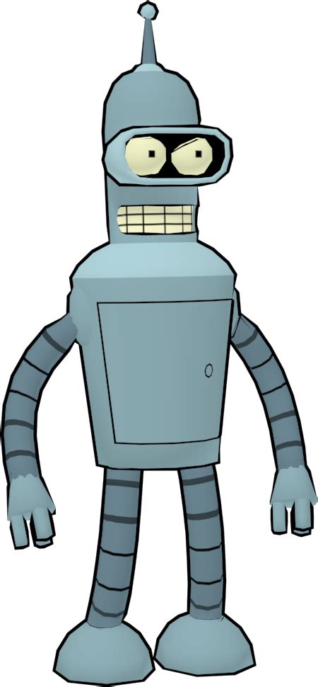 Bender Futurama Model By CRASHARKI On DeviantArt