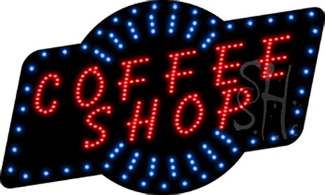 Everything Neon L100 7770 Coffee Shop Animated Led Sign 18 Tall X 30