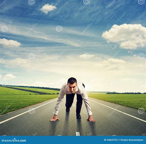 Young Businessman Starting His Career Stock Photo Image Of Outdoor