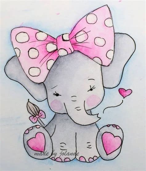 Elephant Drawing Easy Cute – Warehouse of Ideas