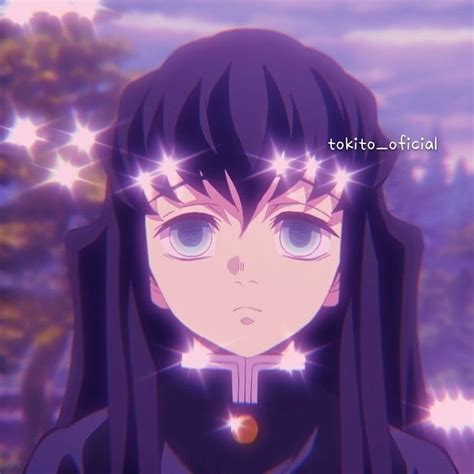 An Anime Character With Long Black Hair And Blue Eyes