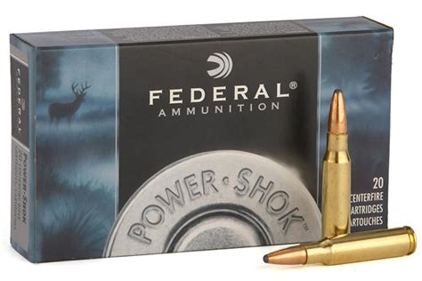 Federal 300 Savage 150 Gr Soft Point Power Shok 20box For Sale