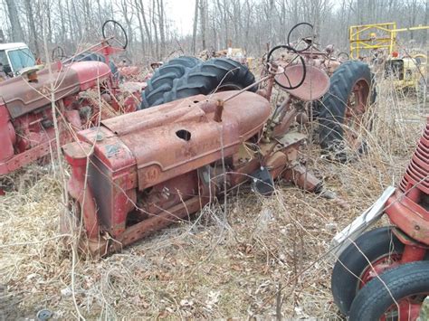 Used inventory includes lawn mowers, blades, generators, forks, harrows, implements, tractors, truck trailers, blades & more. 1940 Farmall M @ salvage yard. - Farmall & International ...