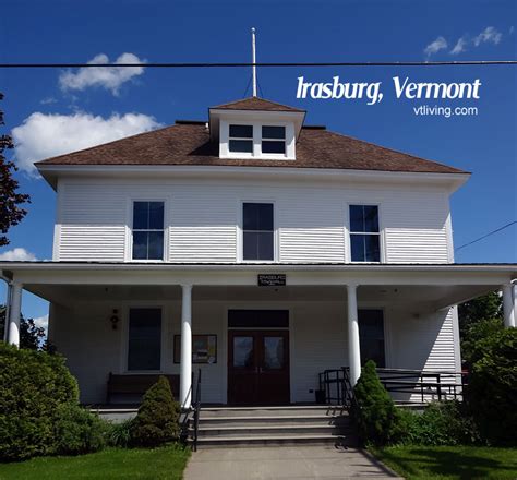 Irasburg Vermont Real Estate Lodging Dining History Photos Visitor Info