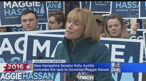 Hassan Declared Winner In Nh Senate Race Ayotte Concedes Youtube