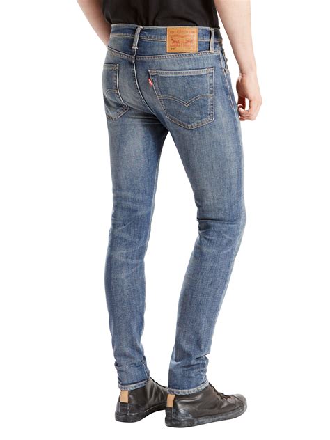 levi s men s 519 extreme skinny fit wilderness jeans blue ebay