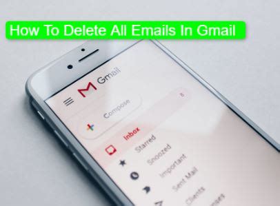 Delete all unread emails in gmail at once. How To Delete All Emails In Gmail In 3 Steps - Howtobest ...