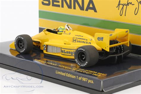 Ayrton Senna Lotus 99t 12 Winner Monaco Gp Formula 1 1987 540874392