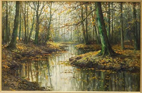 Sold Price Kees Terlouw Danish 1890 1948 Landscape Oil Invalid