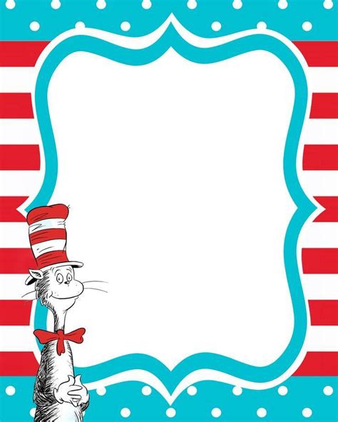 But this is the one and only, official hallmark wedding anniversary gifts list. Dr Seuss Printables Dr Seuss Printable Invite Birthday ...