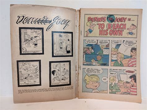 1965 Dennis The Menace And His Pal Joey Comic Book 32 Fall Etsy