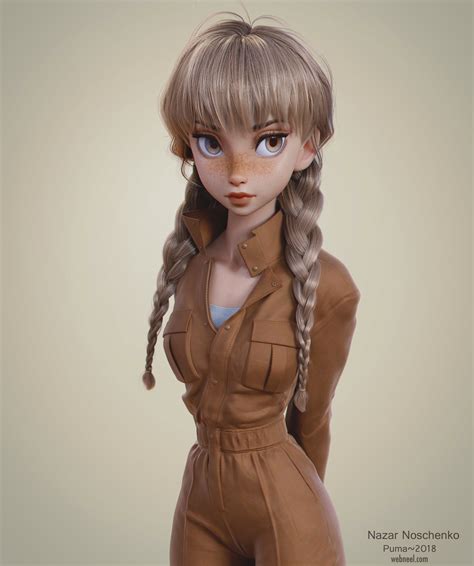 20 realistic 3d blender models and character designs by ukraine character artist nazar noschenko