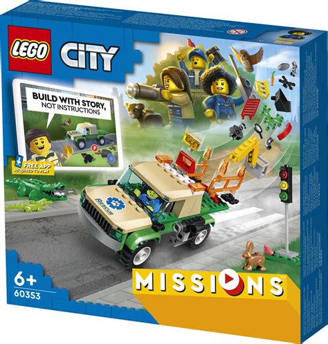 Lego City Missions 60353 Villieläinten Pelastustehtävä