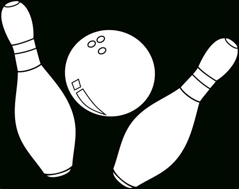 Free Bowling Pin Template Download Free Clip Art Free Clip Art On