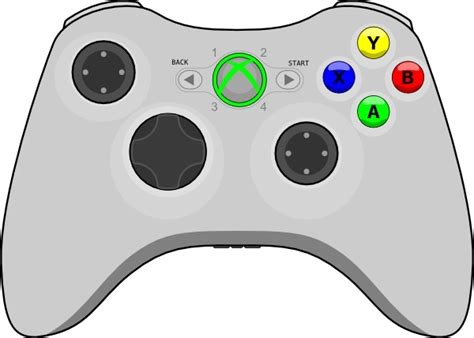 Select record from now (the circle) to start a clip, then stop recording (the square) to end it. Xbox Gamepad clip art Free vector in Open office drawing ...