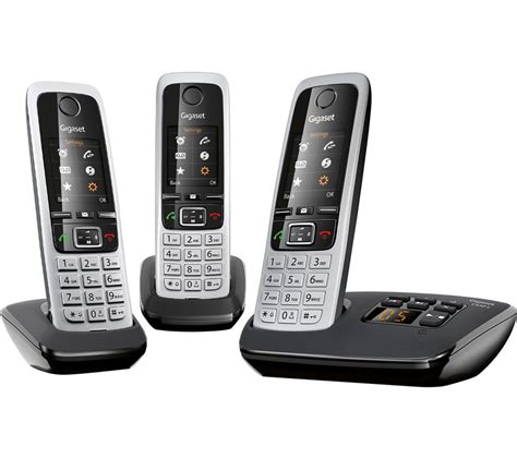Buy Gigaset C430a Trio Cordless Phone With Answering Machine Triple