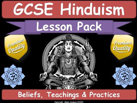 Gcse Hinduism Part 2 10 Full Lessons Lesson Plans Worksheets