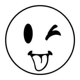 Kleurplaat Emoji Hartjes Ogen