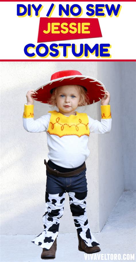 How to Make a Jessie Toy Story Costume. No Sewing Required ...