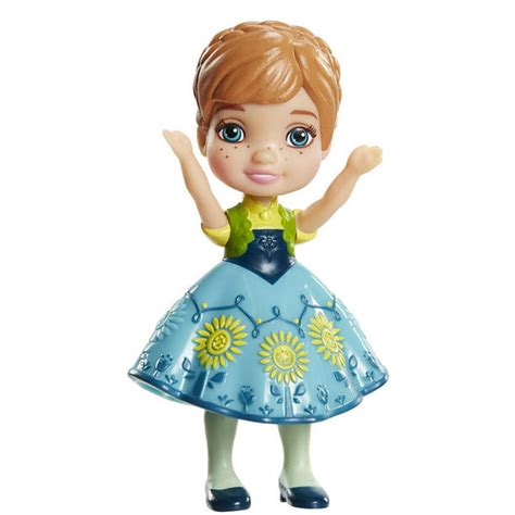 My First Disney Princess 3 Inch Mini Toddler Doll Frozen Fever Anna