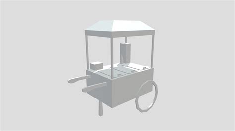 Food Cart Download Free 3d Model By Orphicoasis8 439a50e Sketchfab
