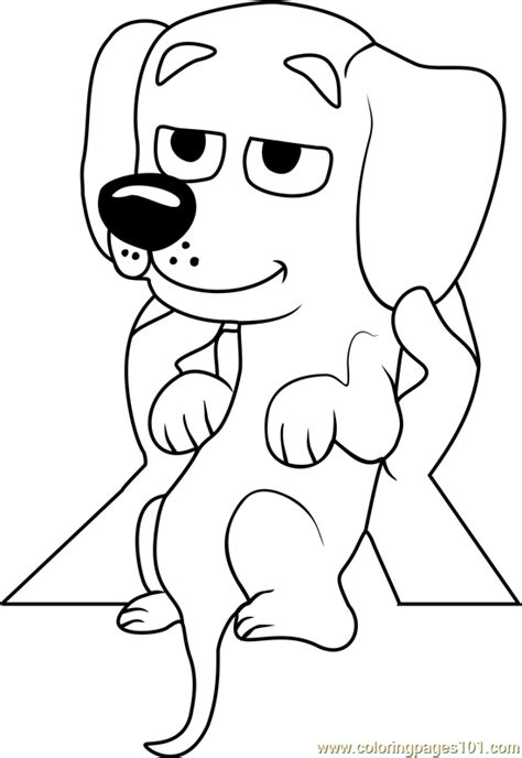 Pound Puppies Cinnamon Coloring Page For Kids Free Pound Puppies