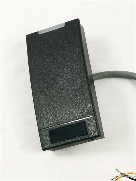 Rfid Gate Access Control System Ip65 Black Hid Card Reader With