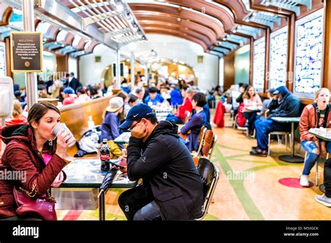 New York Usa October 29 2017 Grand Central Terminal Food Court