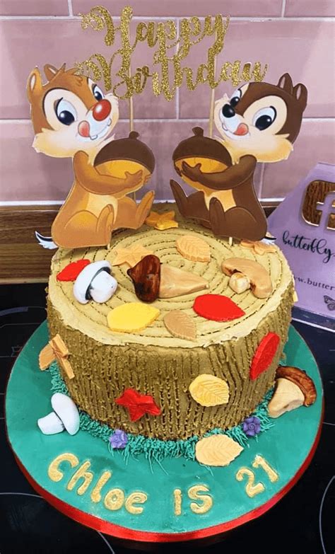 Chip And Dale Birthday Cake Ideas Images Pictures