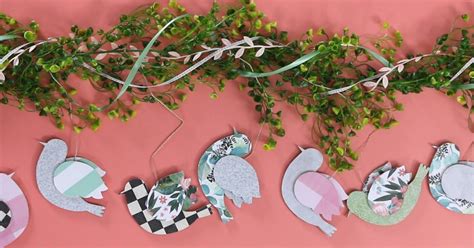 How To Make A Paper Bird Garland An Easy Step By Step Guide Paper