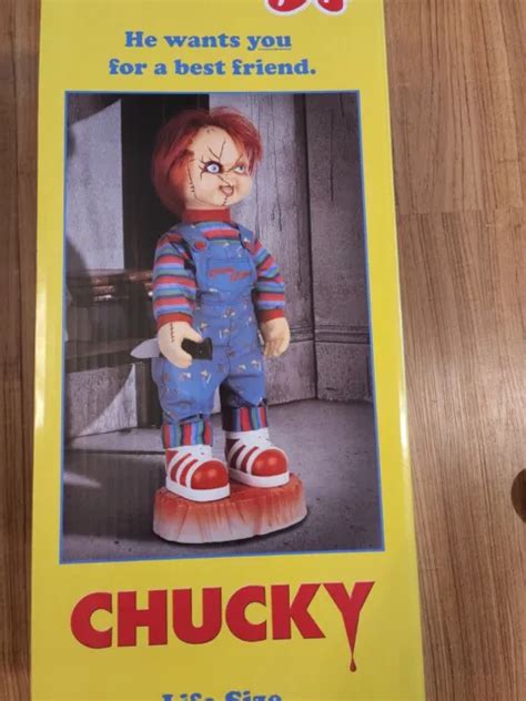 Good Guys Chucky Life Size Animated Character Gemmy Halloween Sound Motion Eur 14497 Picclick Fr