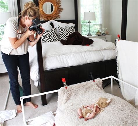 You can begin with several photos of them lying in a bed, then go to the kitchen and photograph an entire family eating breakfast. First Photoshoot - Emily A. Clark
