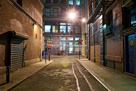 Empty Urban City Street Photography Of New York City By Patrick