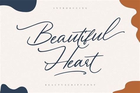 Beautiful Heart Script Font Dafont Free
