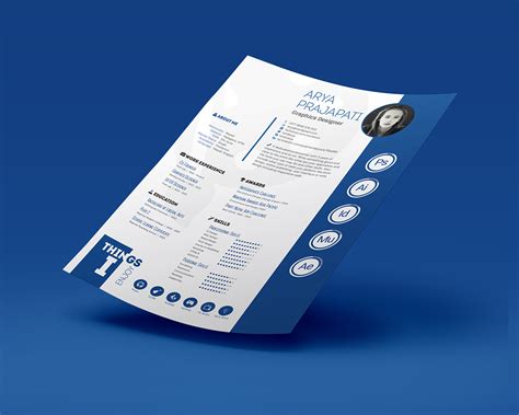 Free cv templates for word. Free Print Ready Resume on Behance