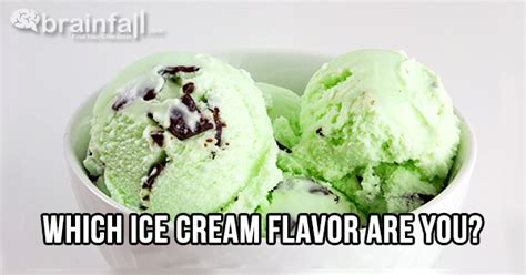 Which Ice Cream Flavor Are You Brainfall