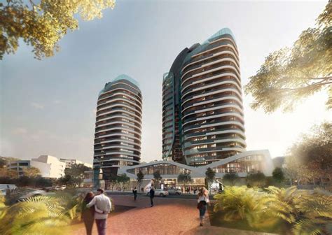 Oliver Hume Propose Two Residential Towers For Milton Residential