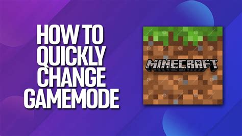 How To Quickly Change Gamemode In Minecraft Tutorial Youtube
