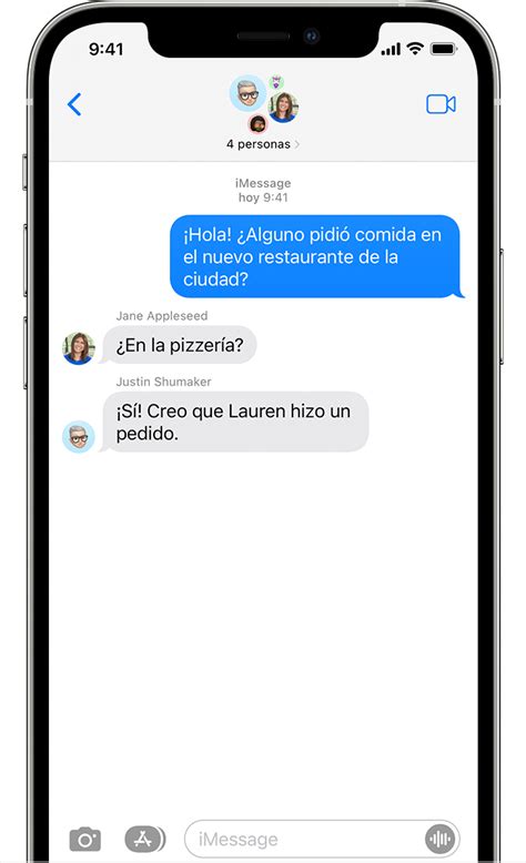 Enviar Un Mensaje De Texto Grupal En El Iphone O Ipad Soporte Técnico