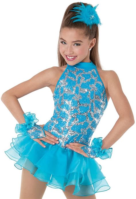 Drop Waist Shimmer Organza Dress Cute Dance Costumes Dance Dresses Dance Outfits