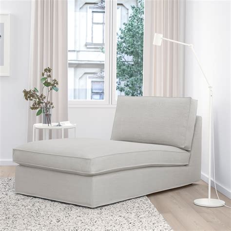 Kivik Ramna Light Grey Chaise Longue Ikea