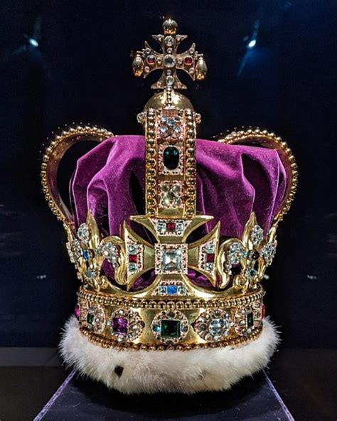 St Edwards Crown To Be Worn Again At King Charles Iiis Coronation